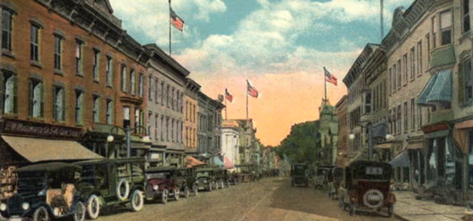 Hudson valley vintage mainstreet